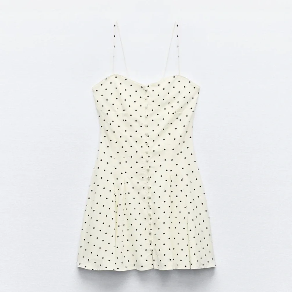 COPY - Polka linen dress ZARA New with tags - Picture 4 of 5